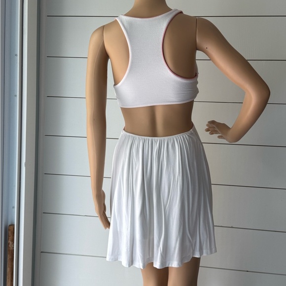 Victoria Secret Soft Jersey Padded Cut-Out Tennis Dress Sz S/P - Picture 4 of 6